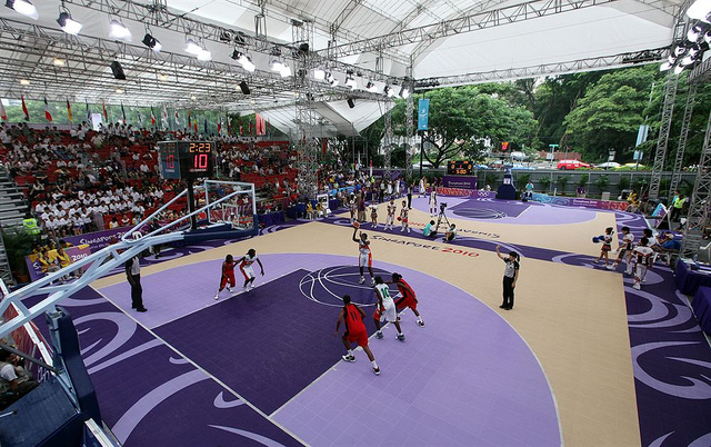 3x3 basketball Singapore 2010