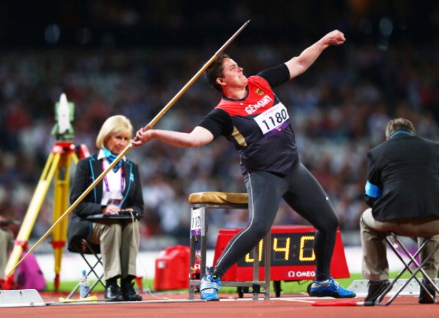 Birgit Kober added a second word javelin title to the Paralympic gold she won at London 2012