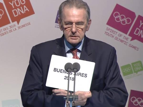 Jacques Rogge Buenos Aires 2018