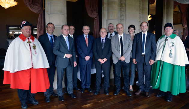 Lausanne held a special reception to celebrate the accomplishments of Jacques Rogge