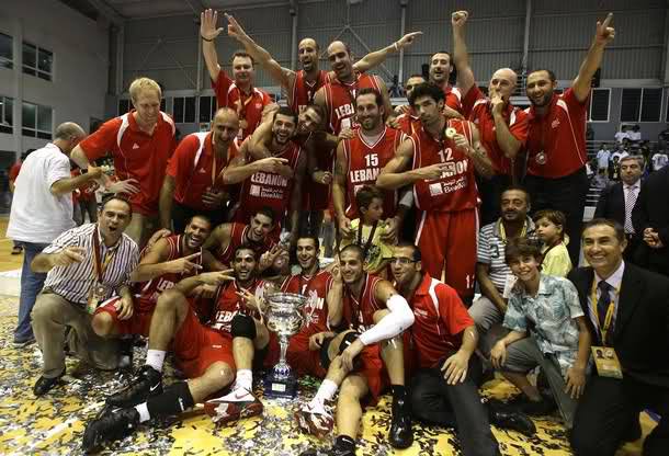 Lebanese basketball team1