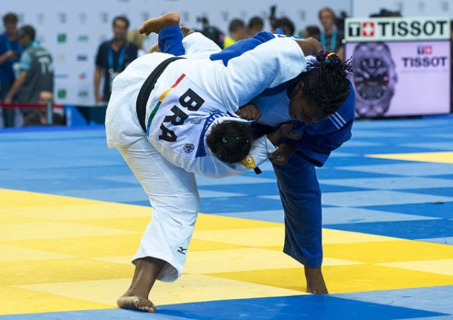 Cuba's Idalys Ortiz Bocourt defeated Brazil’s Rochele Nunes to gain revenge for earlier defeat to the same opponent in the women's -78kg