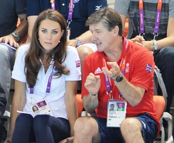 Robin Cousins seen here with HRH The Duchess of Cambridge will be attending the TeamGB Sochi 2014 Conference at the University of Bath