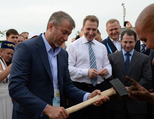 Roman Abramovich at Kazan 2013 July 7 2013