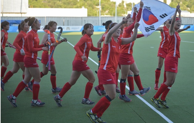 South Korea win the womens hockey tournament at the 2013 Universiade
