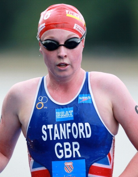 Stanford in action at 2011 ITU World Championship Final in Hyde Park London