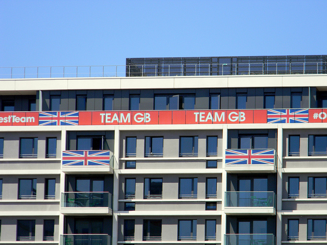 Team GB Athletes Village London 2012