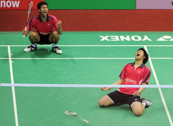 Thailand Badminton players in happier times