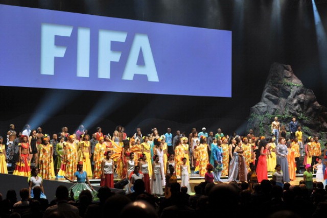 The opening ceremony of the 2013 FIFA Congress in Mauritias