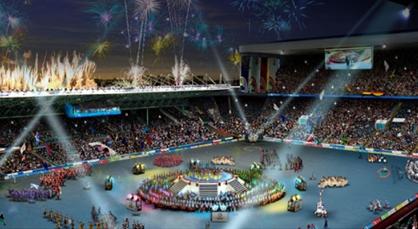 Glasgow 2014 opening ceremony 2