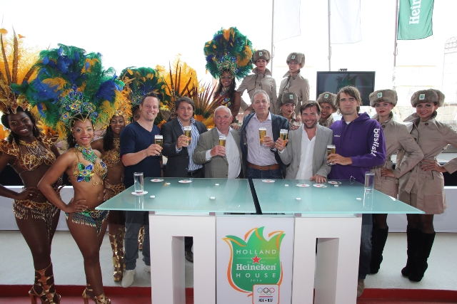 Holland Heineken House Sochi and Rio announcement July 24 2013