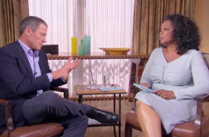 Lance Armstrong on Oprah Winfrey