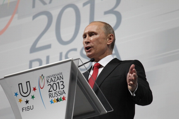 Vladimir Putin opens Kazan 2013