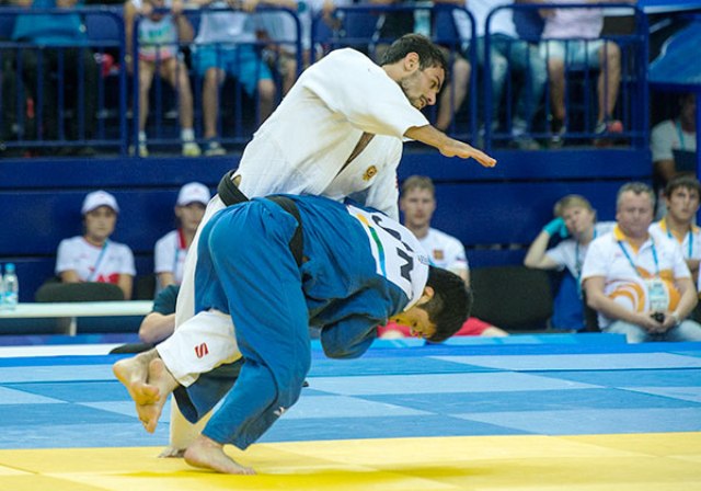 victroy of home favourite ensured Japan finished top of the judo gold medal list at Kazan 2013