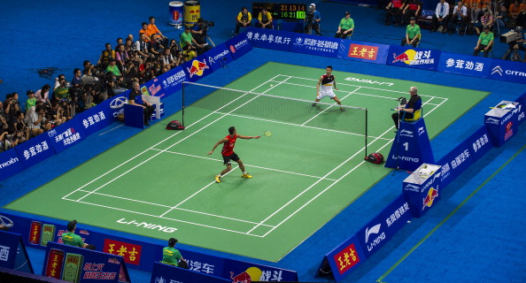 Temperatures in the Tianhe Gymnasium rose to a sweltering 32 degrees Celsius during the men's World Championship singles final in Guangzhou