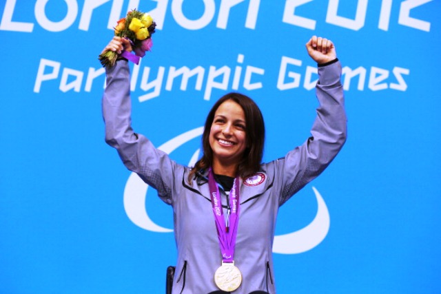 American Victoria Arlen had been banned from London 2012 but went on to compete at the Games following an appeal