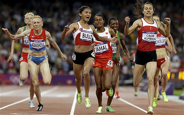 Aslı Çakır Alptekin wins Olympic London 1500m 2012