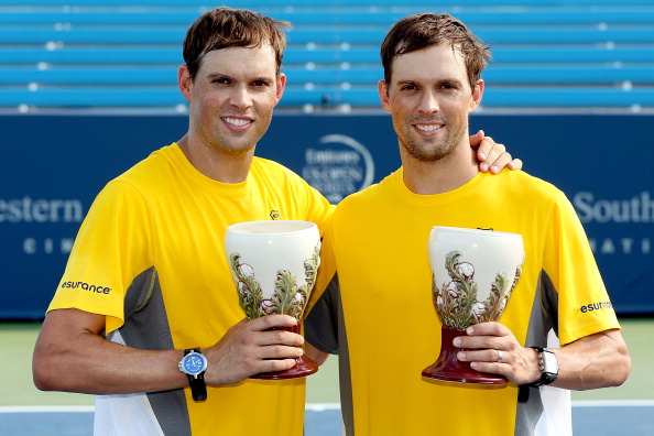 The Bryan Brothers secured their ninth year-end world ranking top spot with their win at the Cincinnati Masters 