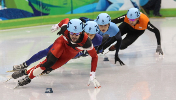 Charles Hamelin won two gold medals at his home Winter Olympics in Vancouver in 2010