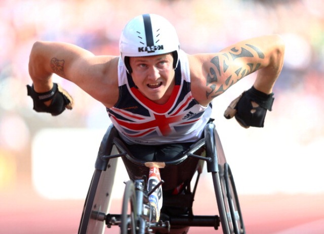 David Weir was one of the British athletes that shone at last years London 2012 Paralympics