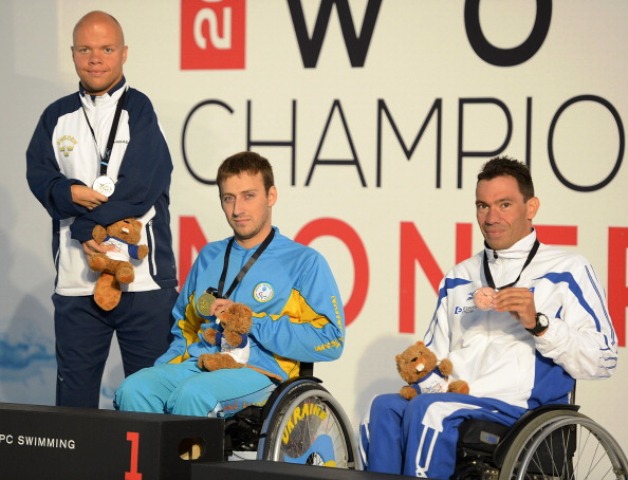 Dmytro Vynohradets of the Ukraine centre finished the week in Montreal with seven gold medals