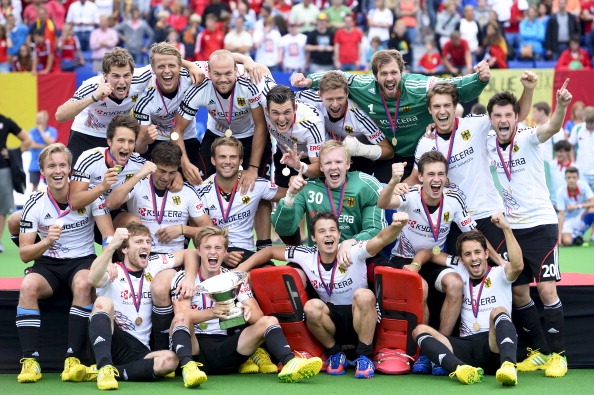Double Olympic champions Germany became double European champions in Boom