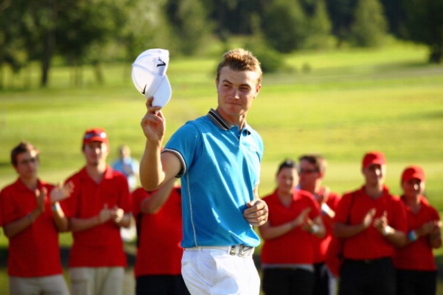Englishman Oliver Fisher won the last European Tour event held in the Czech Republic in 2011