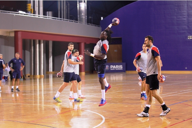 French handball champions Paris Saint-Germain took part in a pre-season camp in Doha