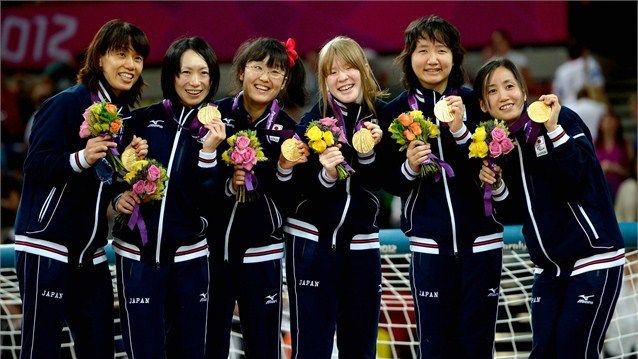 Japan's women's goalball team celebrate their gold medal at London 2012, a highlight in an otherwise disappointing Paralympics