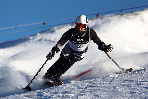 Paralympic alpine skiing champion Adam Hall