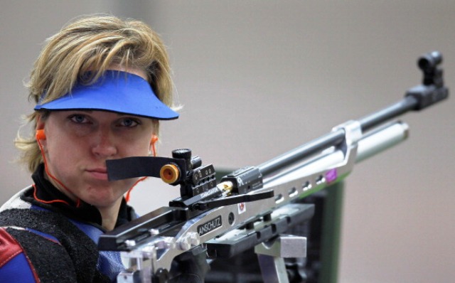 Paralympic champioon Veronika Vadovicova of Slovakia won a gold and silver at IPC Shooting World Cup in Bangkok