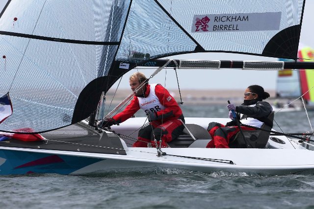 Niki Birrell left and Alexandra Rickham will be going in search of their fifth successive World Championship title in Kinsale this week