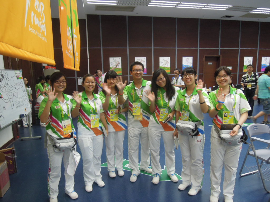 The 13,500 volunteers were one of the defining memories of the Asian Youth Games