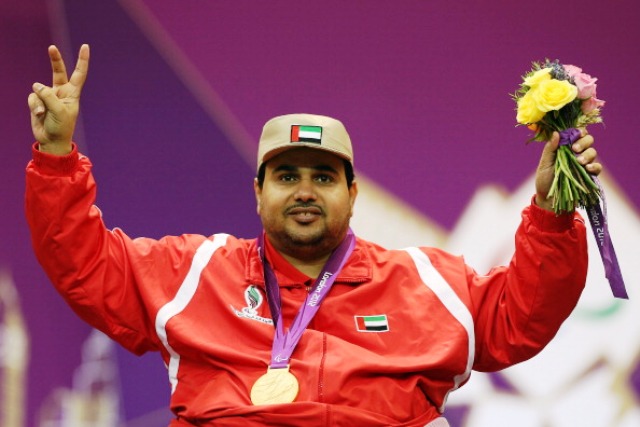 The UAEs Abdulla Alaryani followed up his London 2012 gold with another in Bangkok