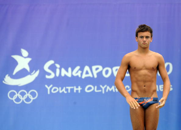 After progressing from competing at the 2010 Youth Olympics to winning a medal at London 2012, British diver Tom Daley is an example of the sporting legacy