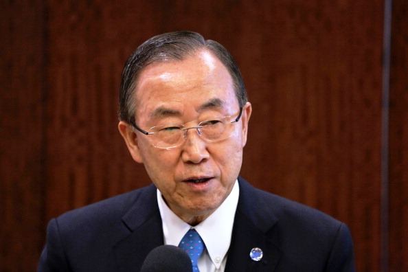 UN Secretary-General Ban Ki-Moon was present at the Opening Ceremony of the 2013 World Rowing Championships
