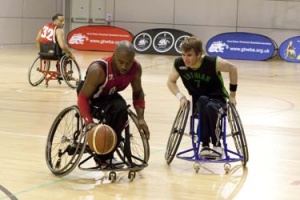 A special wheelchair basketball programme has been set up by Germany's Horst Frantzens