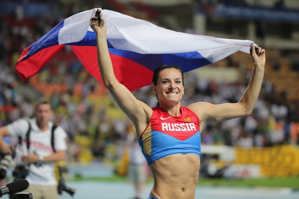 Yelena Isinbayeva has claimed that she does not support discrimination of any kind