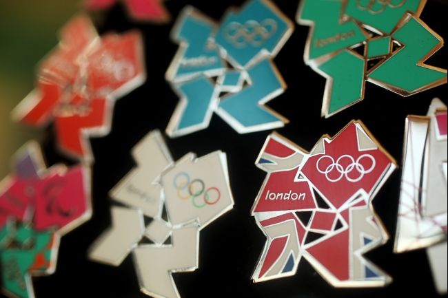 london 2012 logo pins 