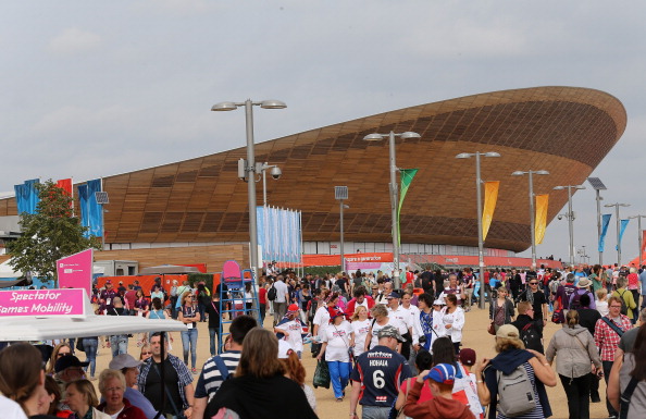 Double Olympic champion Laura Trott and Paralympic champion Mark Colbourne returned to the scene of their success at last summer's Games as they were unveiled as ambassadors for London 2012 legacy venue Lee Valley VeloPark, which will open to the public next year.