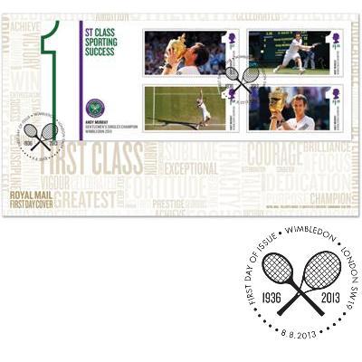 Andy Murray first day cover