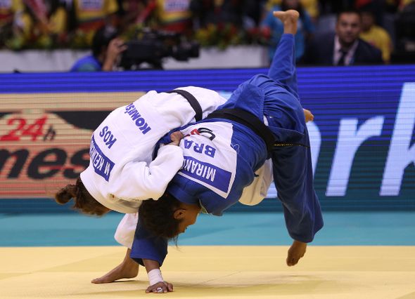 Majlinda Kelmendi made history as she became the first Kosovan to win a senior world title