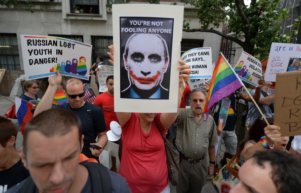 russia lgbt protest