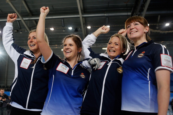 Eve Muirhead, Anna Sloan, Vicki Adams and Claire Hamilton are the first athletes to be selected for the Great Britain squad at Sochi 2014