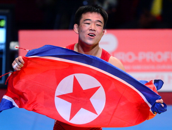 Yun Won Chol has become North Koreas first Greco-Roman world champion