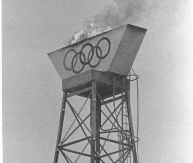 A flame had burned from a tower at the 1936 Winter Games in Garmisch-Partenkirchen