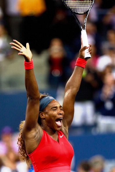 A mixture of joy and relief for Serena Williams after she bagged her 17th career Grand Slam title