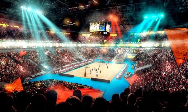 A proposed venue for Eurobasket 2015 in Ukraine