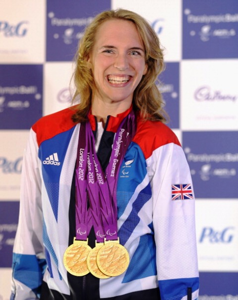 A smiling Sophie Christiansen will be at the Olympic Park on September 7 to mark National Paralympic Day