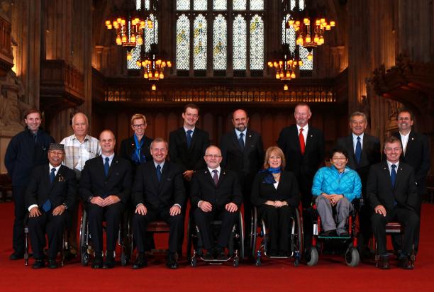 Ann Cody, pictured here front row, third from right with her fellow IPC Governing Board members, says she can bring a different capacity to the IPC vice-presidency